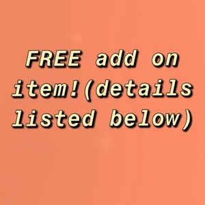 1 FREE W PURCHASE> !!!read description!!!
